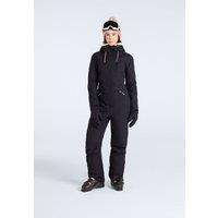 Animal Women's 'Laxx' Waterproof Warm Comfortable Adjustable Hood Winter Ski Suit in Black | Size: 8