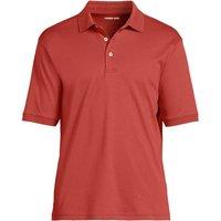 Lands' End Men's Tall Supima Polo Shirt, Traditional Fit in Burnt Orange | Size: 2XL