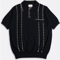 Capo Collection by Far Afield Men's The Sopranos Moe n' Joe Polo in Black | Size: XL