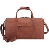Paul Costelloe Men's Andes Leather Holdall in Tan