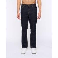 Duck&Cover Hydras Men's Straight Leg Slim-Fit Modern Jeans in Dark Blue | Size: 34L