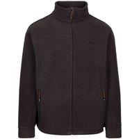 Trespass Men's Bernal Full Zip Fleece Jacket in Dark Grey | Size: Large