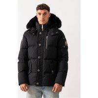 Moose Knuckles Men's Logo Detail Jacket in Black | Size: Medium