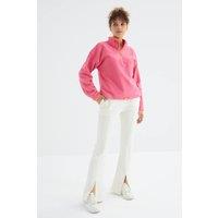 Tommy Life Women's Relaxed Straight-leg Sweatpants in Off-White | Size: XL