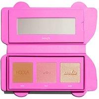 Benefit Women's Beauty Bus Stop, Hoola Bronzer, Blusher & Highlighter Cheek Gift Palette Gift Set, Worth &pound;51