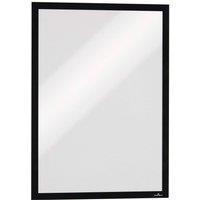 Durable Duraframe Magnetic Signage Frame for Metal - 5 Pack - A3 Black