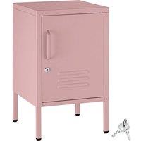 tectake Bedside Table in Rose