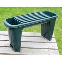 St Helens Home & Garden Padded Garden Kneeler in Green