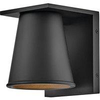 Netlighting Hinkley Hans Outdoor Wall Down Lamp Black 2700K IP44 1x GU10