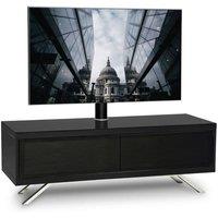 MDA Designs TUCANA1200 Black Remote-Friendly up to 60" TVs Stand with Mounting Arm