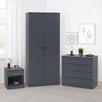 Seconique Dakotia Trio in Dark Grey
