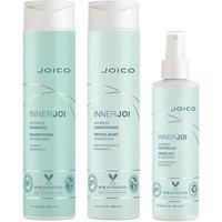 JOICO InnerJoi Hydration Shampoo, Conditioner & Detangler Pack in Clear