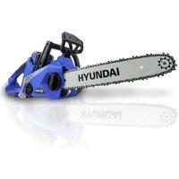 Hyundai Power Products Hyundai 14" 35cm Cordless Battery Chainsaw 40V Li-Ion 2.5Ah Battery in Blue