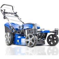 Hyundai Power Products Hyundai 20" 3-in-1 Self-Propelled Lawnmower Easy Turn Electric Start in Blue