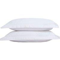 The Linen Consultancy 'TLC 5 Star Hotel Concept' 500TC Cotton Sateen Oxford Pillowcase Pair in White