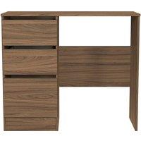 Ready Assembled 2 U Crosby 3 Drawer Vanity in Carini Walnut