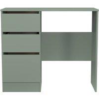 Ready Assembled 2 U Crosby 3 Drawer Vanity in Reed Green in Pale Green