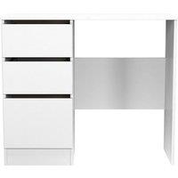 Ready Assembled 2 U Crosby 3 Drawer Vanity in White Matt