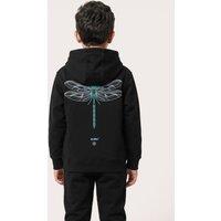 Kumu Clothing Emperor Hoodie in Black | Size: 11-12 Years