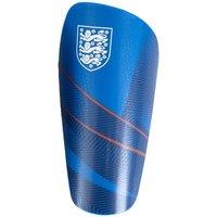 England FA Crest Slip-In Shin Guards in Blue | Size: 10-12 Years