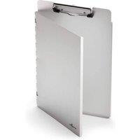 Durable Premium Aluminium Metal Clipboard with Cover - A4 Silver | Size: 1 Pack