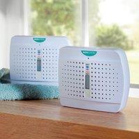 Bergstrom Compact Rechargeable Dehumidifier for Drawers & Small Spaces in White