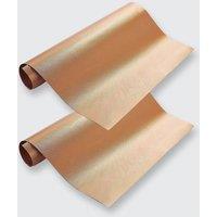 Copper King Copper-Infused Reusable Oven Liners 2 Pack - Dishwasher Safe in Copper