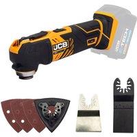 JCB Tools JCB 18V Cordless Multi-Tool Quick Change Blade - Bare Unit in Yellow