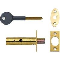 Yale Door Security Bolt Lock in Light Bronze
