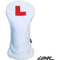 Krave Learner Hybrid Head Cover in White