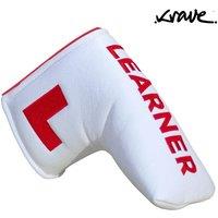 Krave Learner Blade Putter Cover in White