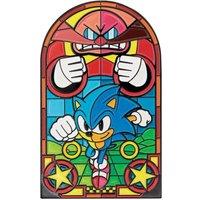 Sonic the Hedgehog Limited Edition Stained Glass Window Style Ingot