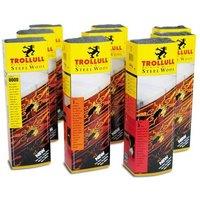 Trollull Grade 5 Steel Wool Rolls in Silver