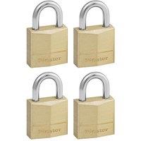 Master Lock Solid Brass Padlocks Single Lever