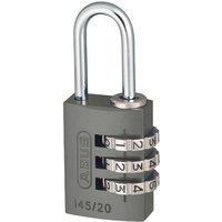 ABUS Mechanical 145 Series Aluminium Combination Padlock in Dark Grey