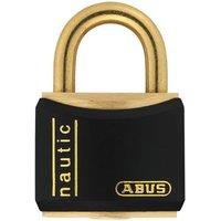 ABUS Mechanical T84mb Series Rustproof Padlock in Black
