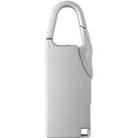 Floso Lucchetto Travel Luggage Lock in Silver