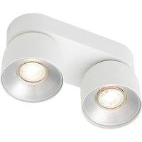 Nordlux Pitcher Spot Light White Metal Kitchen GU10 Mains