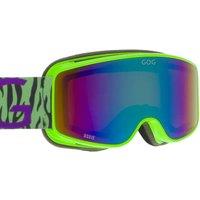 GOG Eyewear Unisex Roxie UV400 Anti-Fog Mirror Ski Goggles in Green