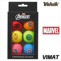 Volvik Vimat Marvel 6 Ball Pack