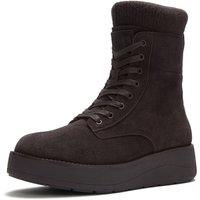 FitFlop Women's Gen-FF Roam Knit Boot in Chocolate | Size: 4
