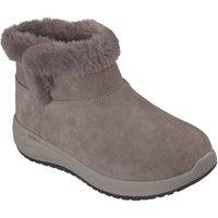 Skechers Women's On-The-Go Stellar Cozy Step Ankle Boot in Taupe | Size: 5
