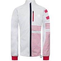 Rossignol Women's White/Red Ski Softshell Jacket in White | Size: XS
