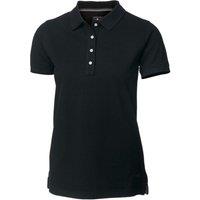 Nimbus Women's Yale Short Sleeve Polo Shirt in Black | Size: Medium