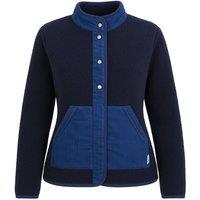 Passenger Women's Clover Deep Blue Sherpa Fleece Jacket | Size: Large