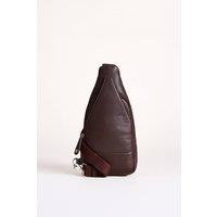 Lakeland Leather Women's 'Langham' Sling Backpack in Chocolate
