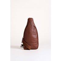 Lakeland Leather Women's 'Langham' Sling Backpack in Tan