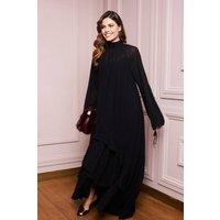 TFNC London Women's Rumi Black Maxi Dress | Size: 12