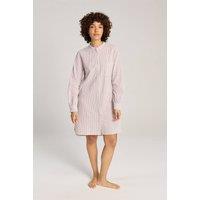Nudea Women's Cotton Seer Sucker Shirt Dress in Taupe | Size: Small