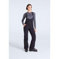 Animal Women's 'Powder' Snowproof Breathable Warm Fleece Lined Bib Front Ski Pants in Black | Size: 12